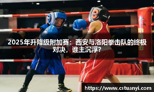 2025年升降级附加赛：西安与洛阳拳击队的终极对决，谁主沉浮？