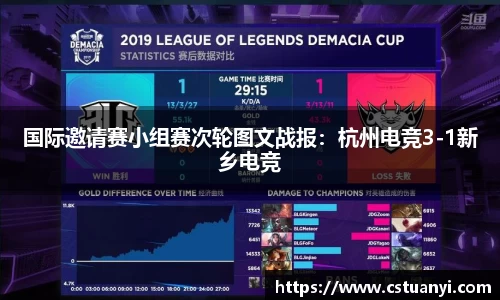 国际邀请赛小组赛次轮图文战报：杭州电竞3-1新乡电竞